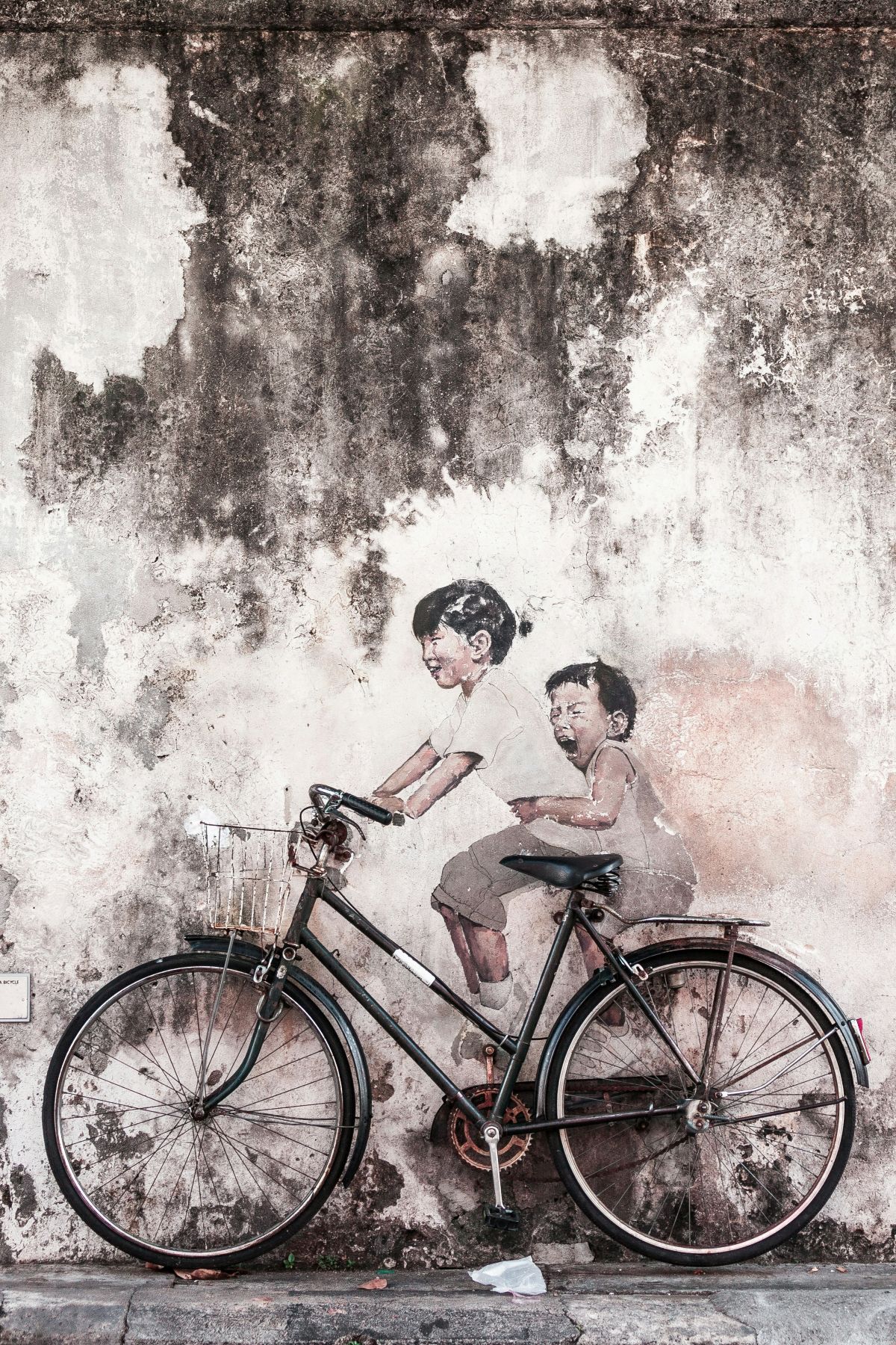 Penang famous street art murals